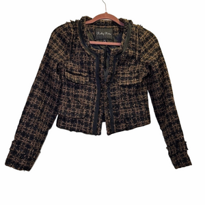 NWT Ruby Rose Tan Tweed Jacket Size Small